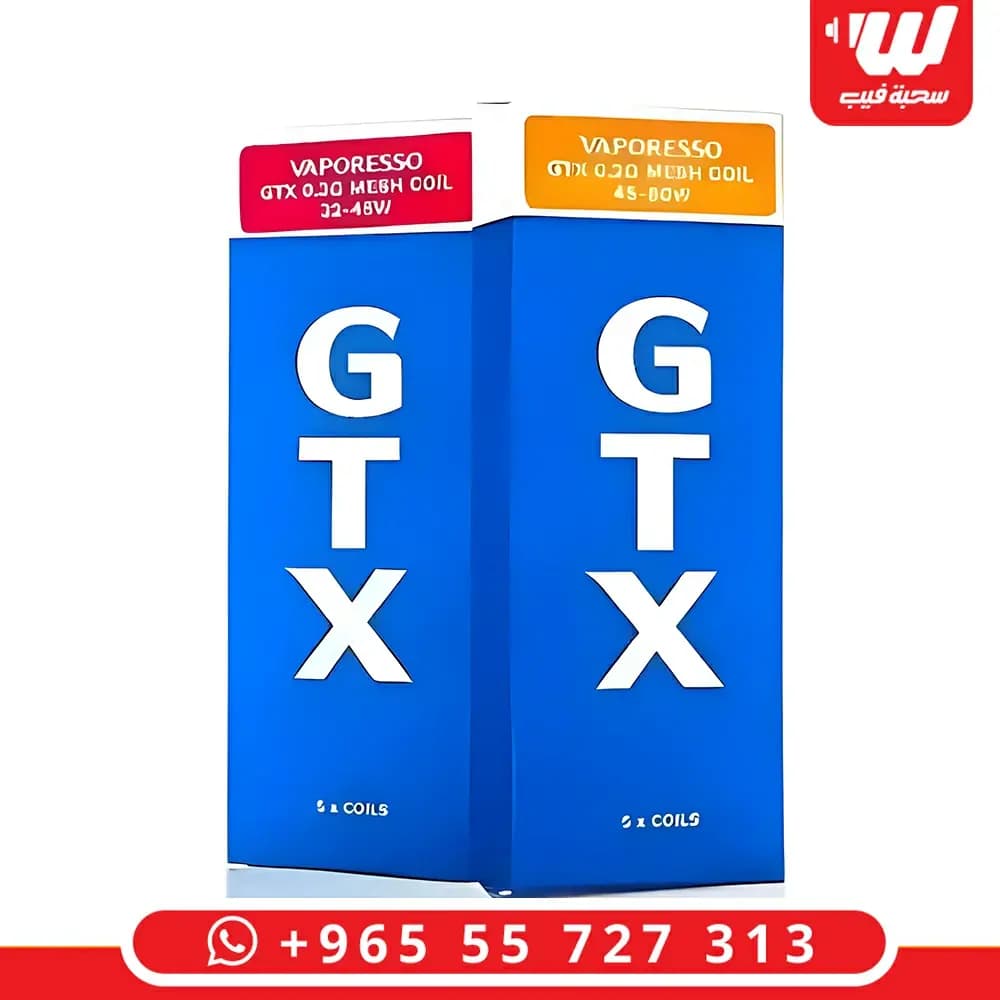 عبوة كويلات فيبرسو GTX الأصلية بتقنية ميش كويل المتوافقة مع أجهزة فيبرسو.
