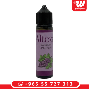 نكهة فيب التيزا بنكهة العنب البارد والنعناع، زجاجة 60 مل