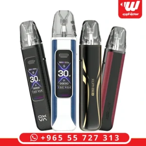 جهاز الفاخر ميجا ماكس 40000 سحبة جاهزة بتصميم عصري وشاشة عرض رقمية لمتابعة النكهة والبطارية.