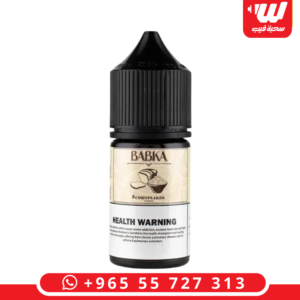 عبوة نكهة بابكا كورن فليكس سولت بطعم الحبوب المقرمشة المخصصة لأجهزة سحبة زقارة.