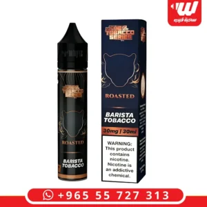 نكهة بانثر باريستا توباكو سولت نيكوتين من دكتور فيبز المخصصة لأجهزة سحبات الزقارة.