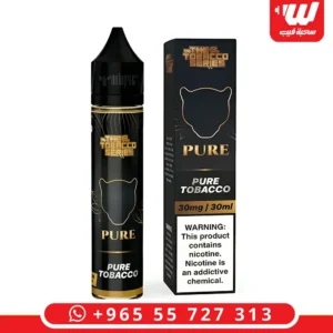 نكهة بانثر بيور توباكو سولت نيكوتين من دكتور فيبز المخصصة لأجهزة سحبات الزقارة عبوة 30 مل.