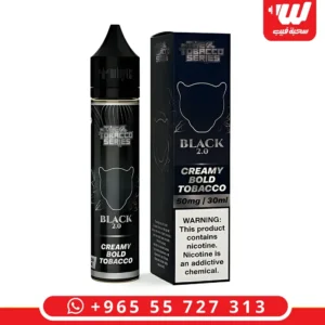 نكهة بانثر كريمي بولد توباكو سولت نيكوتين من دكتور فيبز المخصصة لأجهزة سحبات الزقارة.