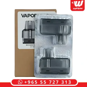 عبوة بودات فيبرسو ايكو نانو تحتوي على قطعتين من بودات تعبئة شفافة بتقنية ميش كويل المتطورة.