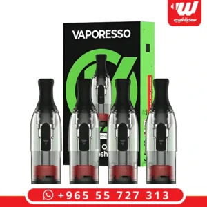 عبوة بودات فيبرسو ايكو ون برو تحتوي على بودات تعبئة شفافة مع مبسم مريح مخصصة لأجهزة فيبرسو ايكو.