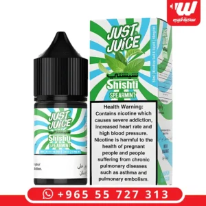 عبوة نكهة جست جوس سبيرمنت سولت نيكوتين سعة 30 مل لأجهزة سحبة زقارة.