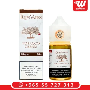 عبوة نكهة رايب فيبز توباكو كريم سولت بمزيج التبغ والكريمة الغنية لأجهزة سحبة زقارة.