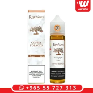 عبوة نكهة رايب فيبز كوفي توباكو بحجم كبير بنكهة القهوة والتبغ لأجهزة شيشة الكترونية.