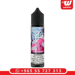 عبوة نكهة رول ابز بنك بيري ايس بحجم 60 مل لمزيج التوت الوردي البارد لأجهزة فيب.