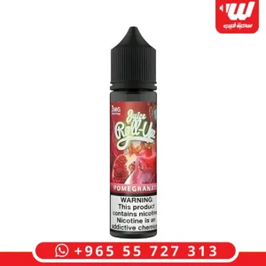 عبوة نكهة رول ابز رمان بحجم 60 مل بنكهة الرمان المركز والحلو لأجهزة فيب.