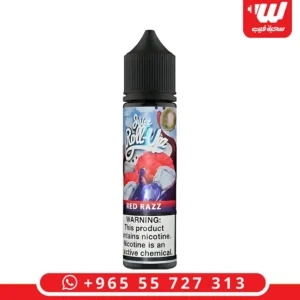 عبوة نكهة رول ابز ريد راز ايس بنكهة التوت الأحمر والثلج سعة 60 مل.