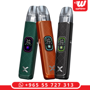 تود فري ماكس ريكسا S2 أسود مع بود شفاف يظهر سائل الشيشة الإلكترونية