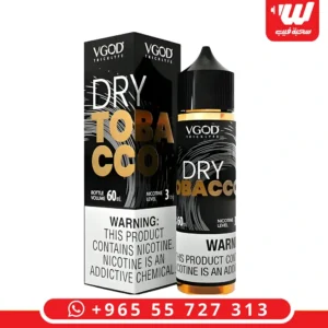 عبوة نكهة في قاد دراي توباكو بحجم 60 مل بنكهة التبغ الكلاسيكي الجاف لأجهزة شيشة الكترونية.