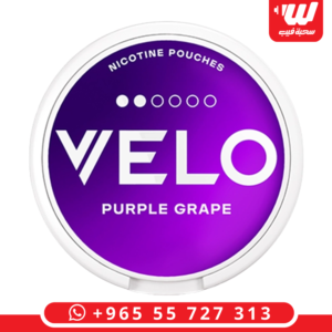 عبوة سائل إلكتروني فيلو بيربل جريب بنكهة العنب الغنية.