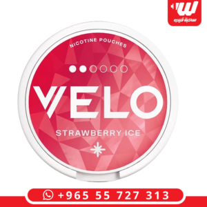 عبوة سحبة فيلو فراولة ايس باردة بنكهة الفراولة والثلج