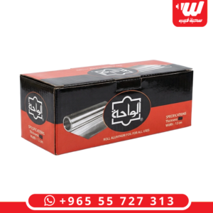 قصدير الومنيوم الواحة عالي الجودة ومقاوم للحرارة مخصص لاستخدامات الشيشة.