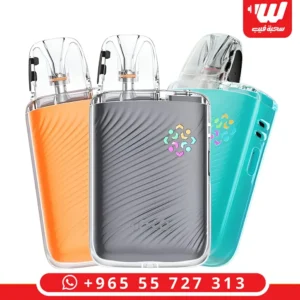 جهاز كوكو G5 لايت بتصميم مربع عصري مع إضاءة LED مدمجة لمحبي سحبة زقارة الفيب.