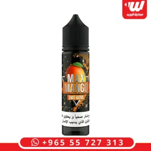 عبوة نكهة ماكس مانجو من Dr. Vapes لمحبي طعم المانجو الطبيعية في الشيشة الإلكترونية.