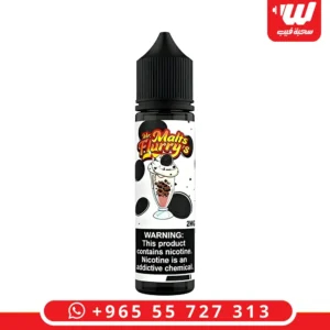 عبوة نكهة اوريو زيرو نيكوتين بتصميم أزرق مخصص لأجهزة الفيب والشيشة الالكترونية بدون نيكوتين.