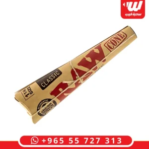 عبوة ورق رو جاهز مخروطي الشكل يحتوي على 6 حبات لف الـ زقارة يدوياً.