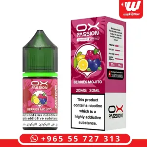 او اكس باشون بيري موهيتو - OX Passion Berry Mojito Salt