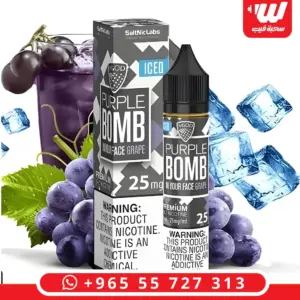 بيربل بوم ايس سولت - Sam's Vape Purple Boom Ice Salt