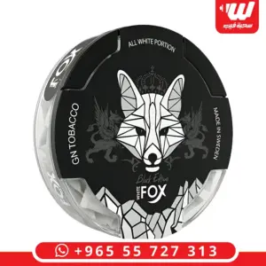 وايت فوكس بلاك إيدشن White Fox Black Edition أكياس نيكوتين