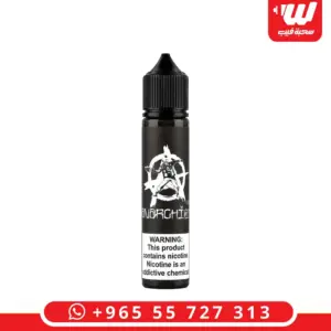 عبوة نكهة أناركيست بلاك 60 مل فريبيس بمارشميلو وكب كيك بالسكر - Anarchist Black 60ml freebase e-liquid bottle with sugared cupcake and marshmallow flavour