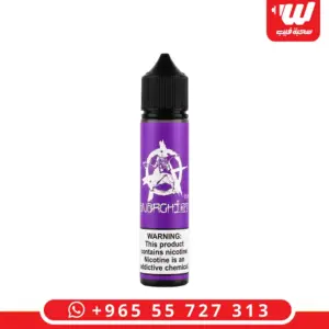 عبوة نكهة أناركيست بيربل 60 مل فريبيس بالعنب وحلوى العنب - Anarchist Purple 60ml freebase e-liquid bottle with grape and grape candy flavour