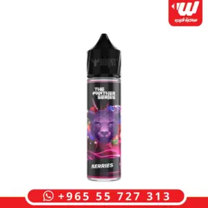 عبوة نكهة دكتور فيبس بانثر بيري 60 مل فريبيس بتوت بري مشكّل بدون ايس - Dr Vapes Panther Berries 60ml freebase e-liquid bottle with a mixed wild berry flavour