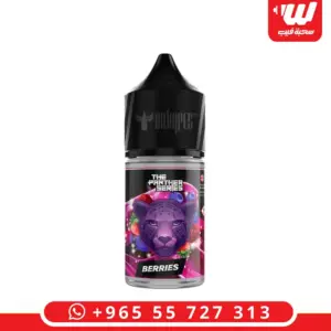 عبوة نكهة بانثر بيري سولت نيكوتين 30 مل من دكتور فيبس بخليط توت مشكل - Dr Vapes Panther Berries salt nicotine 30ml bottle with a sweet mixed berry blend