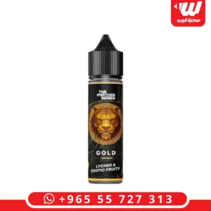 عبوة نكهة دكتور فيبس بانثر قولد 60 مل فريبيس بليتشي وفواكه استوائية - Dr Vapes Panther Gold 60ml freebase e-liquid bottle with lychee and exotic fruit blend
