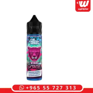 عبوة نكهة دكتور فيبس بنك كريزي فروزن 60 مل فريبيس بجوافة وباشون فروت وايس - Dr Vapes Pink Crazy Frozen 60ml freebase e-liquid bottle with iced guava and passionfruit