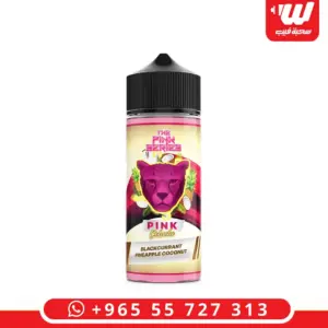 عبوة 120 مل من نكهة دكتور فيبس بنك كولادا فريبيس بالأناناس وجوز الهند - Dr Vapes Pink Colada 120ml freebase e-liquid bottle in the larger value size