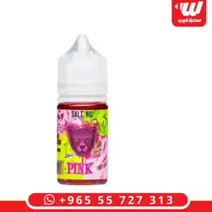 عبوة نكهة بنك بانثر ريمكس سولت نيكوتين 30 مل من دكتور فيبس بحلوى حامضة - Dr Vapes Pink Panther Remix salt nicotine 30ml bottle with sour candy blackcurrant