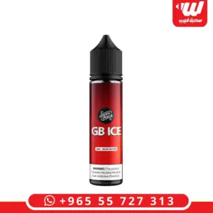 عبوة نكهة جوسي وورلد جي بي ايس 60 مل فريبيس بطعم حلوى توت منعشة - Joosy World GB Ice free base e-liquid bottle 60ml 3mg berry candy with menthol
