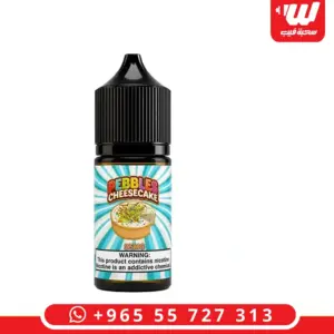 عبوة نكهة بيبلز تشيز كيك 30 مل سولت نيكوتين بملصق ملون - Pebbles Cheesecake 30ml salt nicotine e-liquid bottle with colourful cereal label