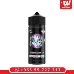 عبوة نكهة روثلس جريب درانك ايس 120 مل فريبيس بطعم صودا العنب مع ايس - Ruthless Grape Drank On Ice 120ml free base e-liquid bottle, iced grape soda
