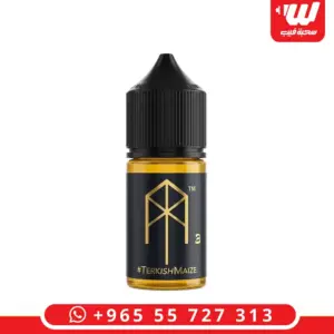 عبوة نكهة تركيش ميز سولت نيكوتين 30 مل من تركيش لسحبات الزقارة - Terkish Maize salt nicotine 30ml e-liquid bottle from Terkish for pod devices