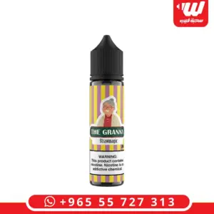 عبوة نكهة ذا جراني ستروماجيك 60 مل فريبيس بطعم الفراولة مع الكريمة - The Granny Strawmagic 60ml free base e-liquid bottle, strawberry and cream flavour